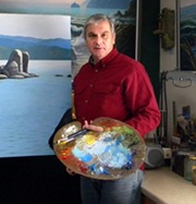 Frank Wilson, artist, muralist, illusionist