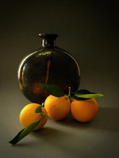 "Still Life With Oranges" photograph by Frank Wilson