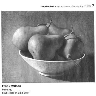Paradise Post Frank wilson's painting