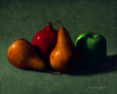 Autumn Fruit oil painting by Frank Wilson